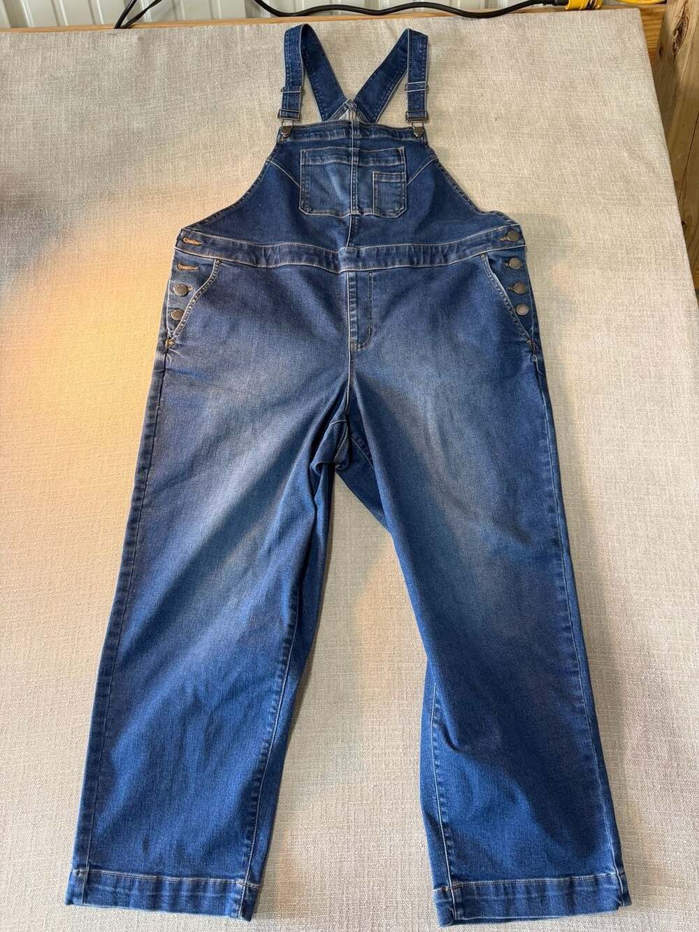 Lane Bryant Denim Overalls Size 20P